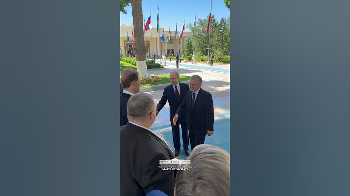 Кўксарой қароргоҳида Россия Президенти Владимир Путинни расмий кутиб олиш маросими бўлди