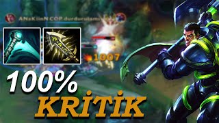 %100 KRİTİK ADC DARİUS! SOLO BARON? - A'dan Z'ye Troll #19