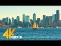 4K (Ultra HD) Seattle Relax Video - View from Don Armeni Boat Ramp - 2.5 Hours Video