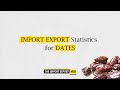 Dates Import Export Data (reference year 2021)