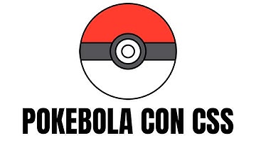 ✅ Pokebola con CSS | Aprende a dibujar con CSS #10