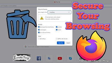How to Delete History in Mozilla Firefox Permanently