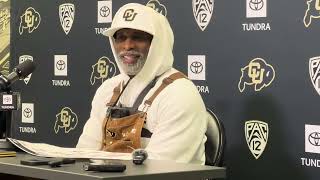 Deion “Coach Prime” Sanders gives spring update on Colorado Buffaloes