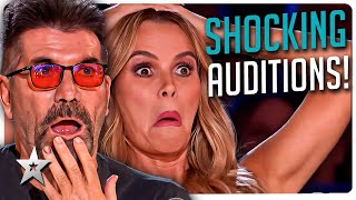 SHOCKING Auditions That The Judges Could BARELY WATCH! | Got Talent Global