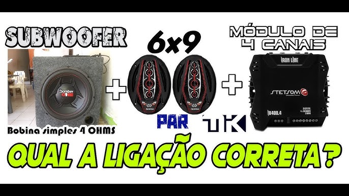 Caixa Bob Residencial 1x12'' + 1 Corneta + 1 Tweeter Vazia