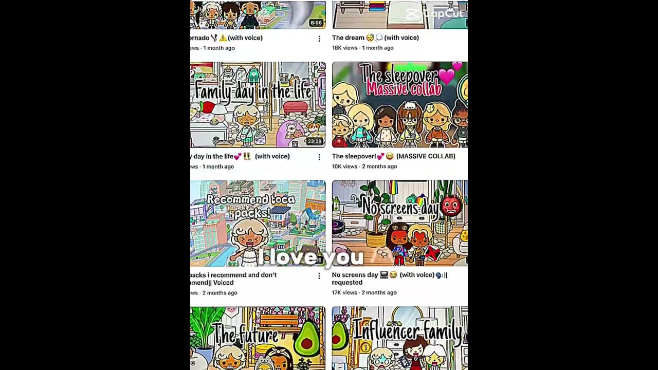 Toca tay and toca blair please see this!!! 💗♡