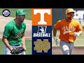 1 tennessee vs notre dame highlights  super regional game 2  2022 college baseball highlights