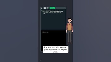 Java Output - Part 1 - println() - #w3schools #java #programming