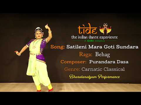 Satileni Bharatanatyam Dance | Lord Vishnu Bhakti | Beautiful Indian Classical Dance Performance 🎭