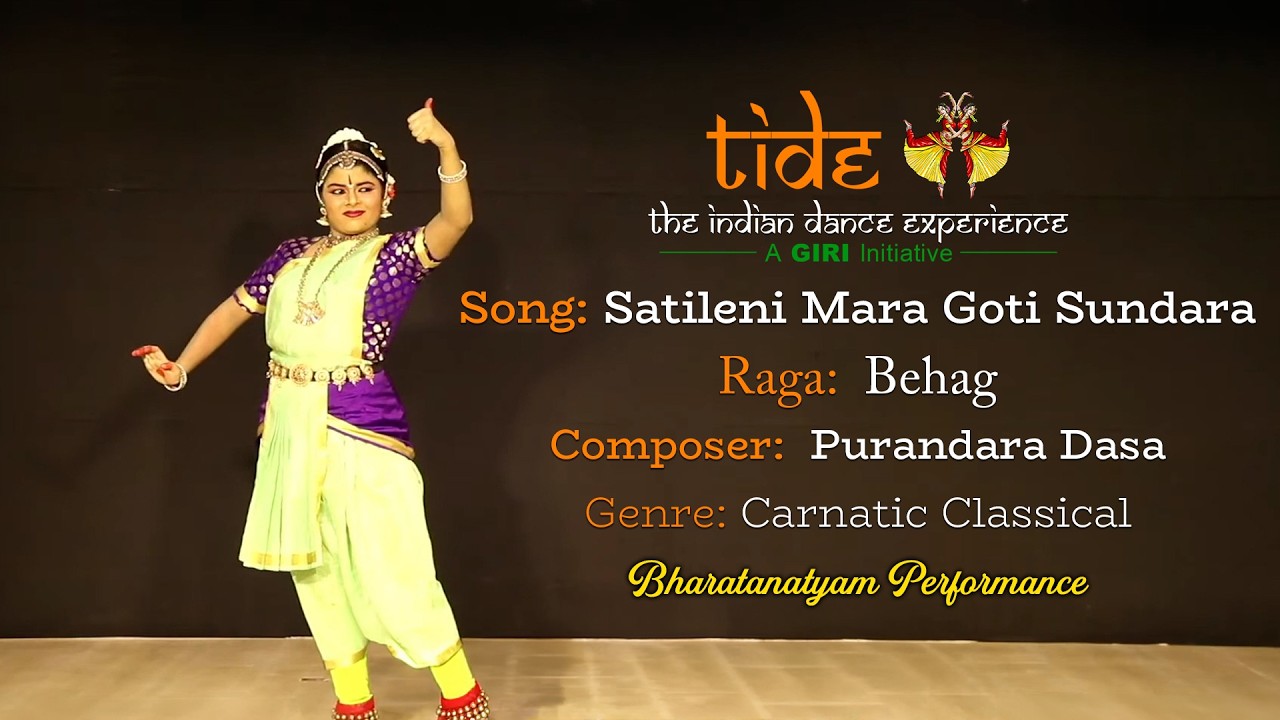 Satileni Bharatanatyam Dance | Lord Vishnu Bhakti | Beautiful Indian Classical Dance Performance 🎭