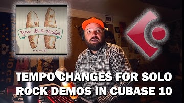 Cubase 10 Quick Tip: Changing Tempos in Solo Rock Demo