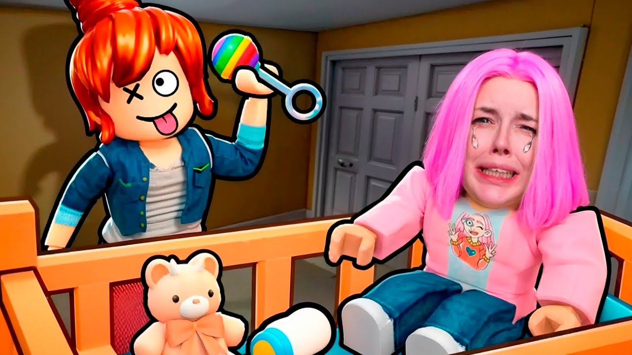 Я СТАЛА РЕБЕНКОМ В ROBLOX и меня удочерили!