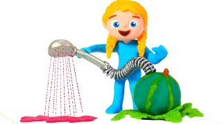 BABY GIRL FUNNY INVENTIONS ❤ Superhero Babies Play Doh Cartoons For Kids