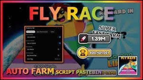 Space Fly Race Op Script 1M Flights in just a seconds (Direct Link PasteBin) !!