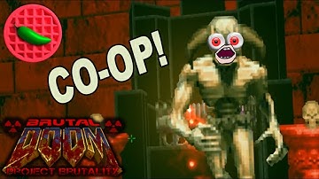 WACKY DEMON FACE EXPLOSIONS! -- Project Brutality 3.0 Test (Doom 2 Master Levels)