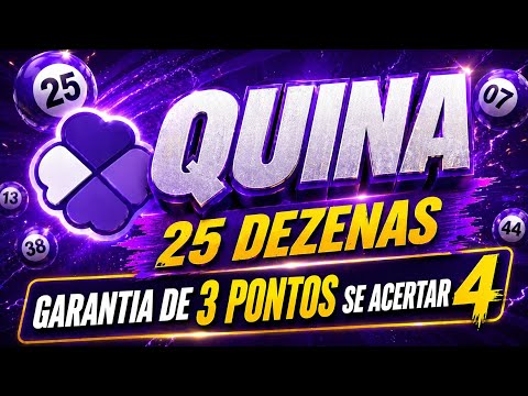 Planilha Com Desdobramento Quina Para Jogar Com 25 Dezenas Confira