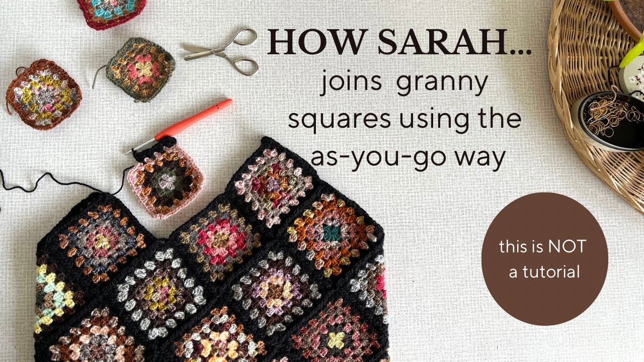 Join as you go' for Granny Squares' — madebyanita