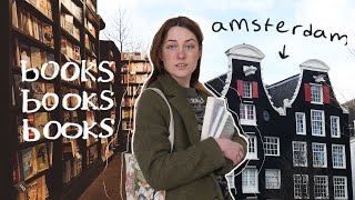 come book shopping with me in Amsterdam  + book haul