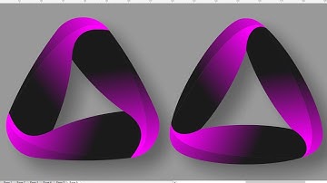 Triangle logo design in CorelDRAW by using polygon & ellipse | Coreldraw tutorial | Graphic design