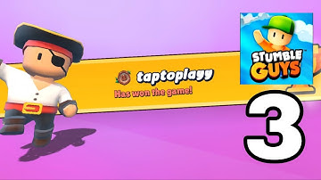 Stumble Guys Gameplay Walkthrough - Part 3 (ios, android)