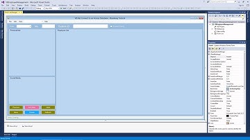 VB.Net Access Database Part 2 (1/2) - How to Create Employee Management Form