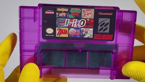 Super 110 in 1 MULTI CART RETRO COLLECTION - Gameplay