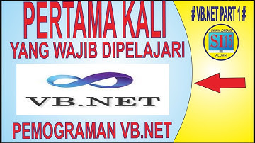 Vb.net dasar part 1 membuat project, object label dan textbox// vb.net part 1