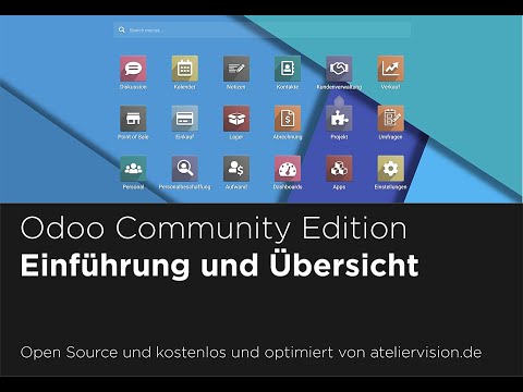 Odoo Community Edition - Einführung und Übersicht