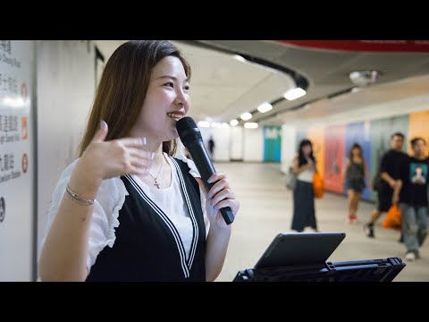《誰明浪子心》 cover by #小小雪❄️ busking @23.6.17