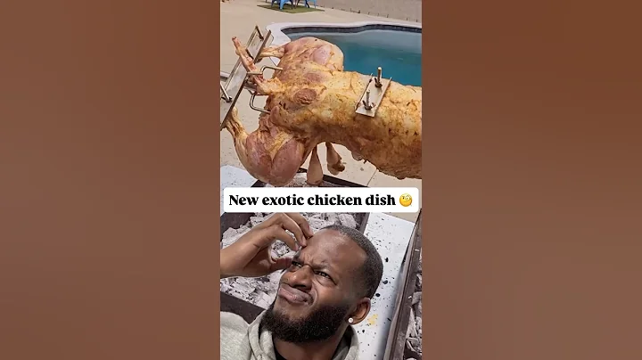 Exotic chicken anyone?! 🧐😂 🍗 #fyp #shorts #chicken #foodie #comedy #bwattstv