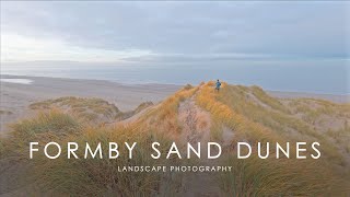 Sunsrise Landscape Photography on Formby Sand Dunes with the Hasselblad X1D