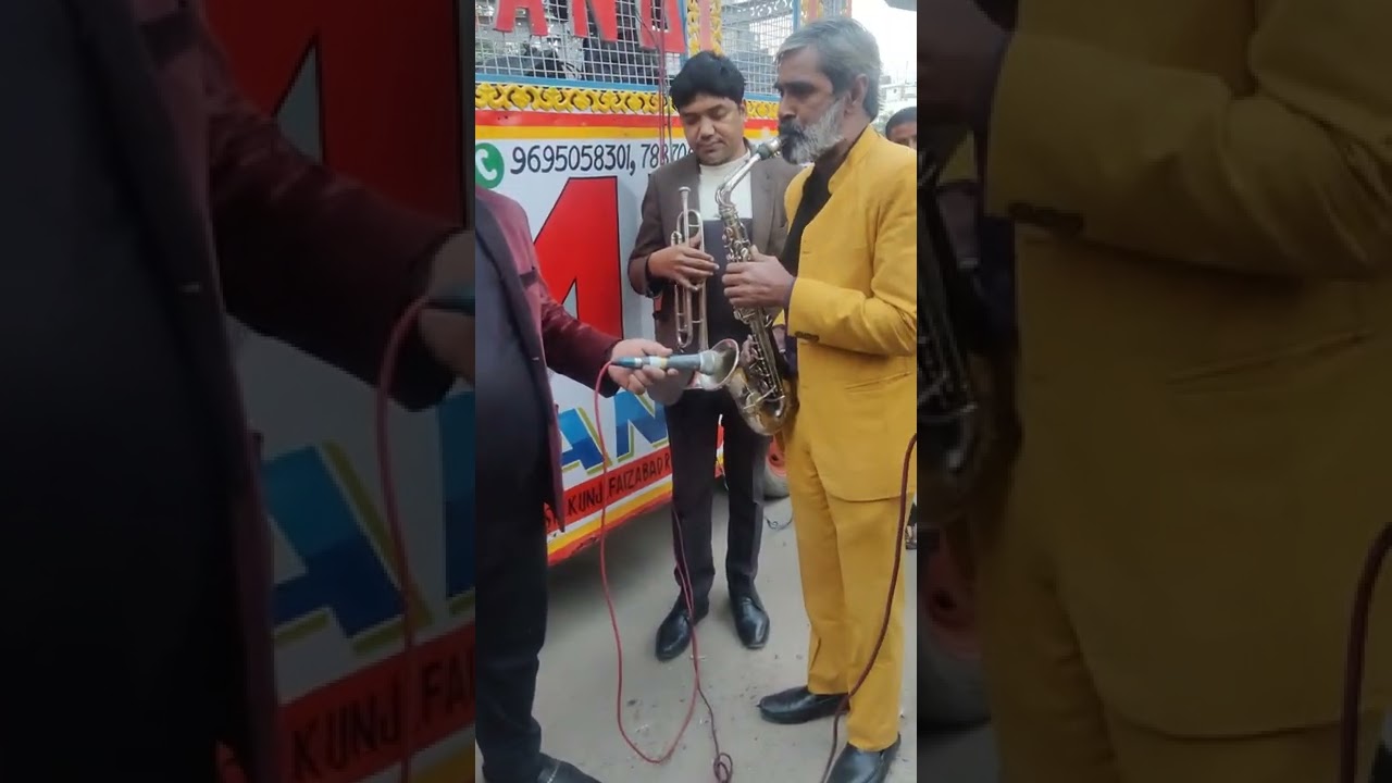 Amit Band Lucknow #indiranagar #faizabadroad #lucknow #sexophone #ustad #mulla ji