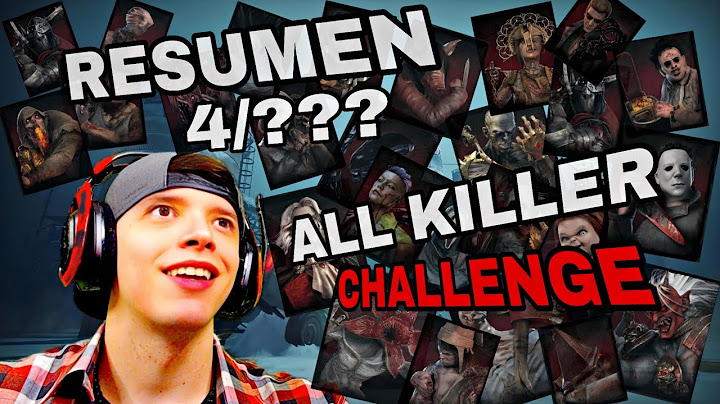 🔴⚪ALL KILLER CHALLENGE (2025) RESUMEN 4/??? DE AGUSTÍN UNAPLAY! DEAD BY DAYLIGHT!
