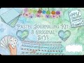 Diy Journaling kit making 8 original diys #craft#art#journaling kit/