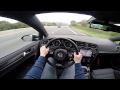 VW 2014 Golf R 300BHP POV test drive GoPro