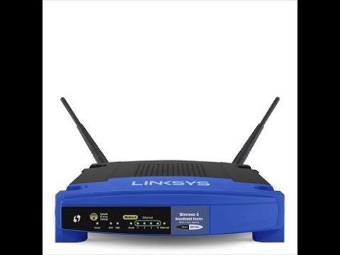 Configuracion router inalámbrico Linksys WRT54GL - YouTube