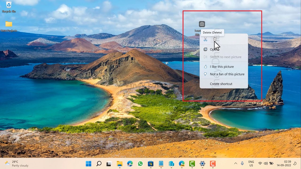 How To Delete Windows 11 Desktop Spotlight Learn About This Picture