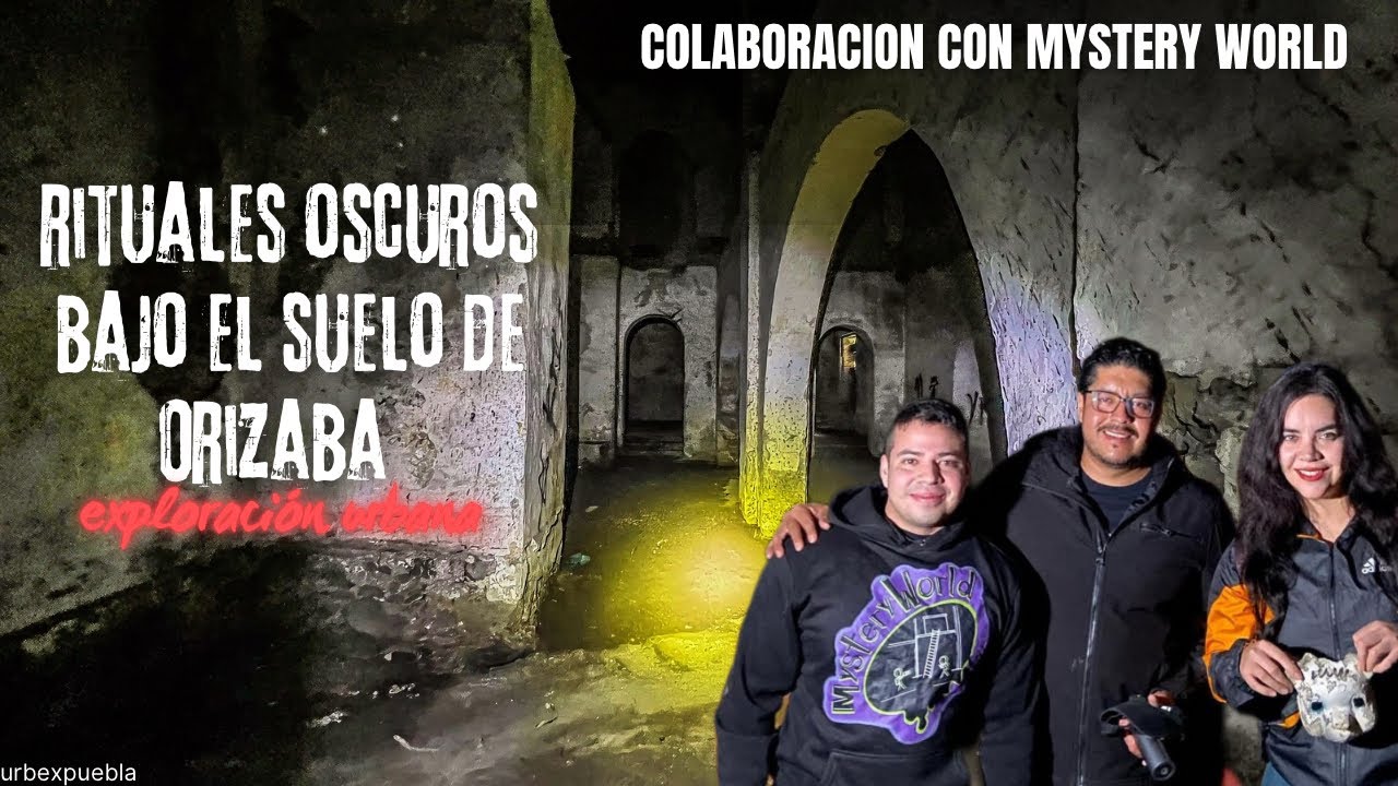 ¿Que esconden bajo el suelo de Orizaba ?” Rituales y sacrificios / grabando con Mystery World.