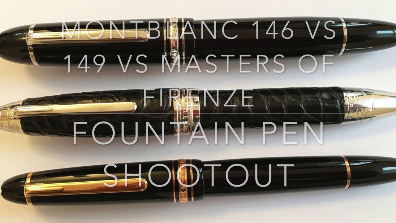 First Impressions: Montblanc 149 Fountain Pen — The Gentleman