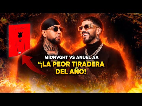 Did MIDNVGHT's diss track against Anuel AA backfire? 😳🔥 The truth behind “Desahogo 1 (RIP Anuel AA)”