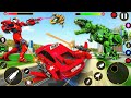 Vechile Games : Jet Robot Car Transformation Simulator : Android GamePlay - Robot police Game