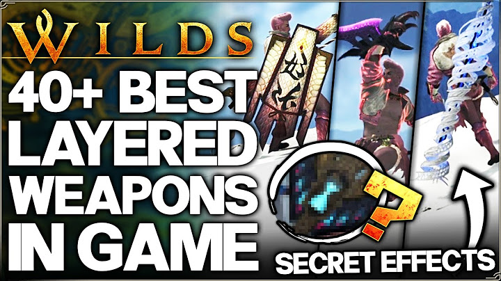 Monster Hunter Wilds - This Weapon Changes EVERYTHING - Best Unique Layered Weapons - All 14 Guide!