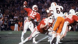 1983 84 Orange Bowl #1 Nebraska vs #5 Miami 1 of 1