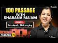 CAT RC Practice- 79 | 100 Passages with Shabana Ma'am | CAT VARC Playlist