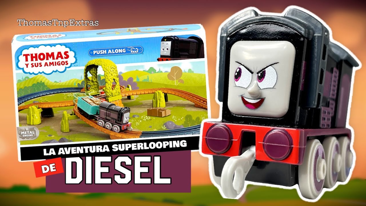 Pista de Trem - Thomas e Seus Amigos - Diesel Aventura no Super Loop -  Fisher-Price - superlegalbrinquedos