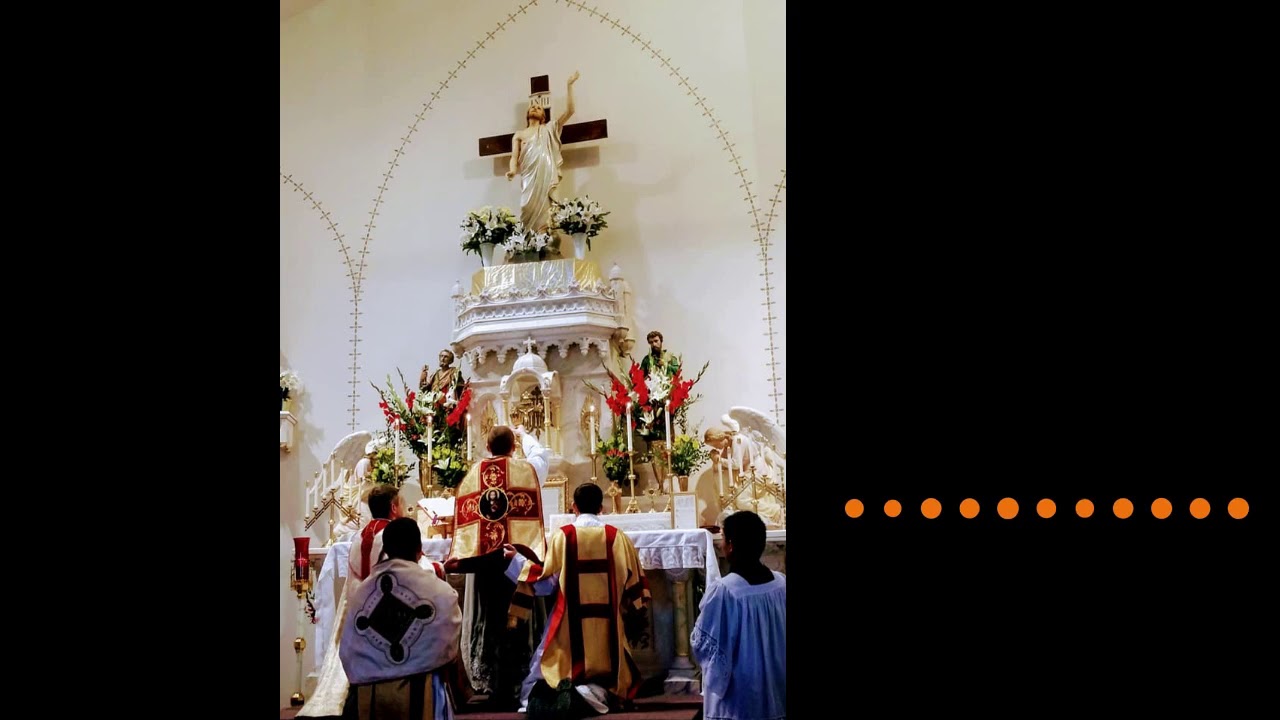 First Solemn High Mass - Fr Phillip Marie, CMRI