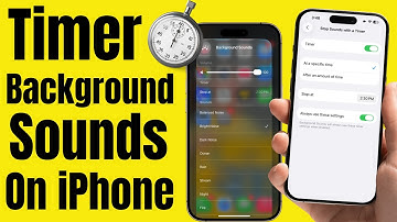 How to Set Timer for Background Sounds on iPhone iOS 26 | Stop BG Sounds automatically