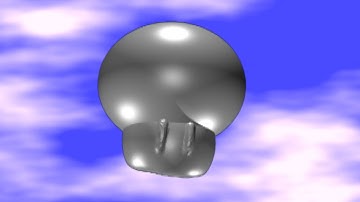 Mario Mushroom (Modeling Test Made With Blender)
