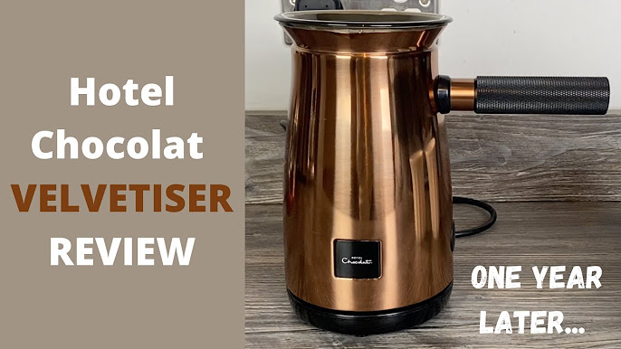 Velvetiser Hotel Chocolat Hot Chocolate Maker Machine Copper