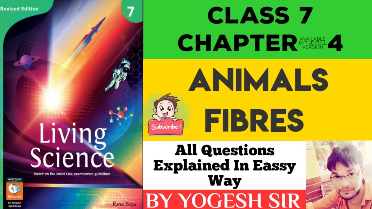 Animal Fibres Chapter 4 Living Science Ratna Sagar Class 7 CBSE Class Animal fibres chapter 4 living science ratna sagar class 7 cbse class